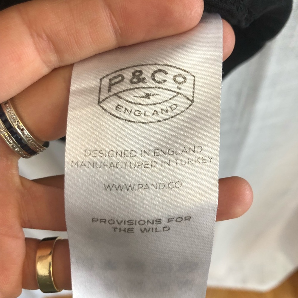 Oversized British Biker Tee - Picture 4 of 5